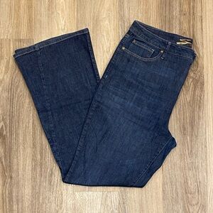 Seven7 EUC Dark Blue High Rise Flare Women's Jeans